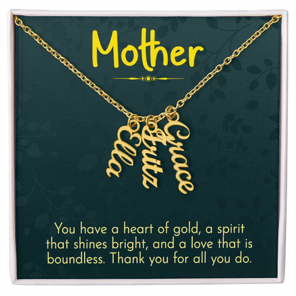 Gift for Mother - You have a Heart of Gold