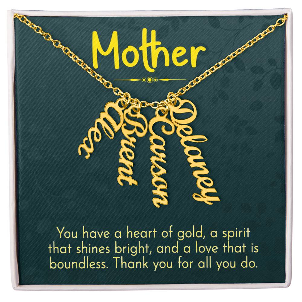 Gift for Mother - You have a Heart of Gold