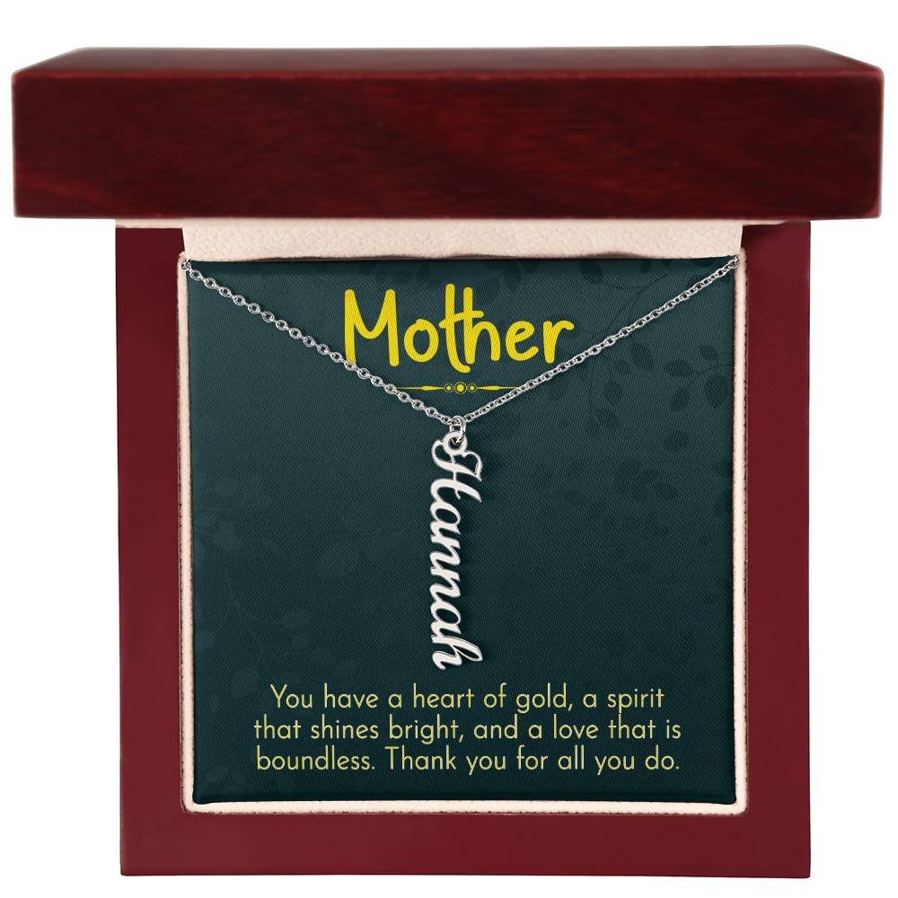 Gift for Mother - You have a Heart of Gold