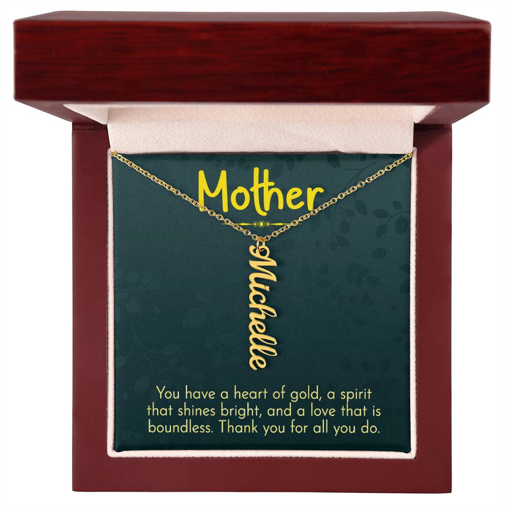 Gift for Mother - You have a Heart of Gold