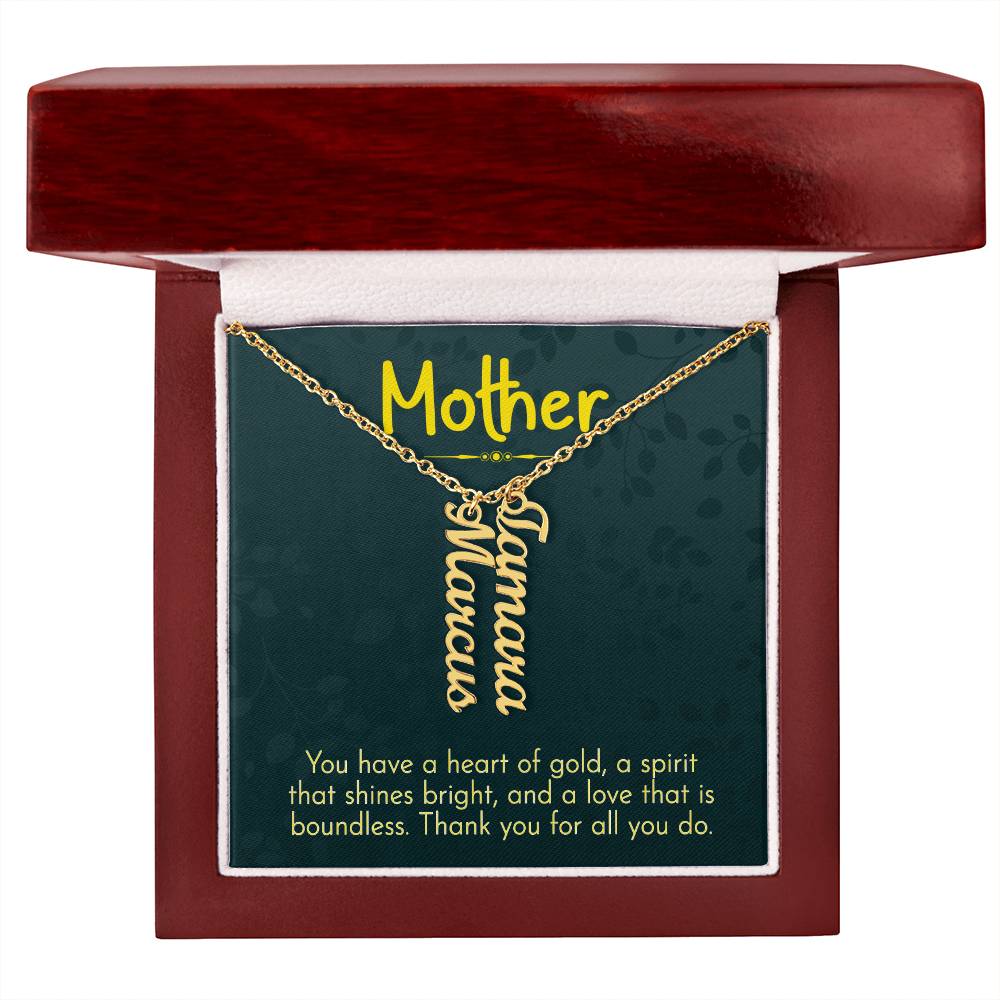 Gift for Mother - You have a Heart of Gold