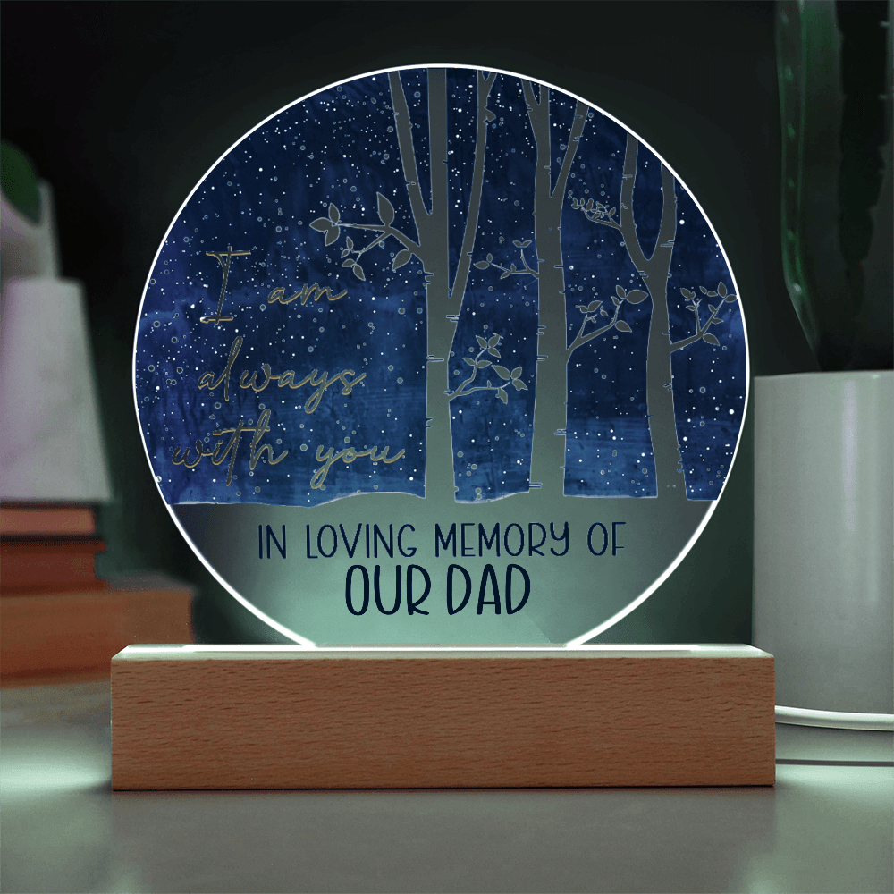 Custom Name Memorial Acrylic Plaque