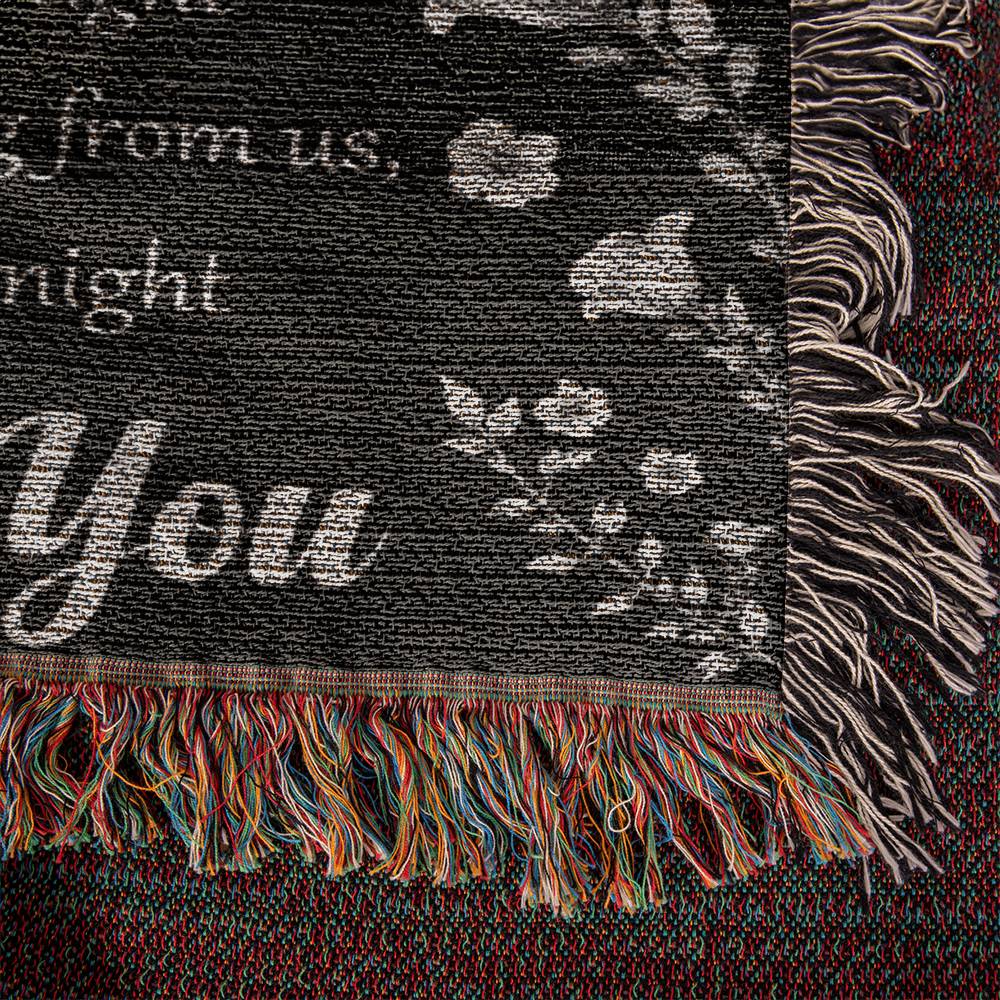 Gift For Mom - We Love You Woven Blanket