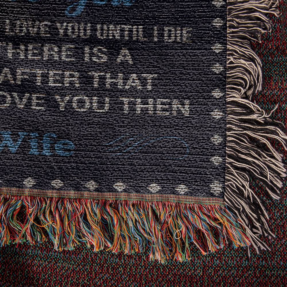 Gift For Husband - The Day I Met You - Woven Blanket