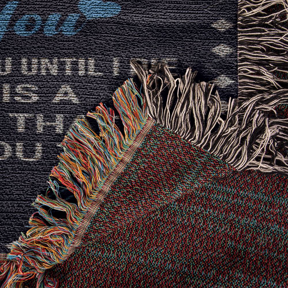 Gift For Husband - The Day I Met You - Woven Blanket