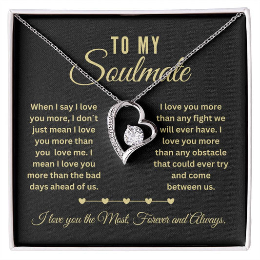 To My Soulmate From Husband - I Love You More Than Any Obstacle