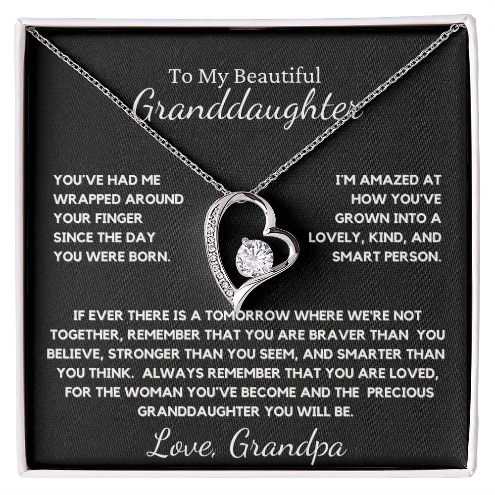 To My Beautiful Granddaughter - Lovely, Kind And Smart Person