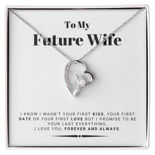 To My Future Wife, Husband To Be, Forever Love Necklace