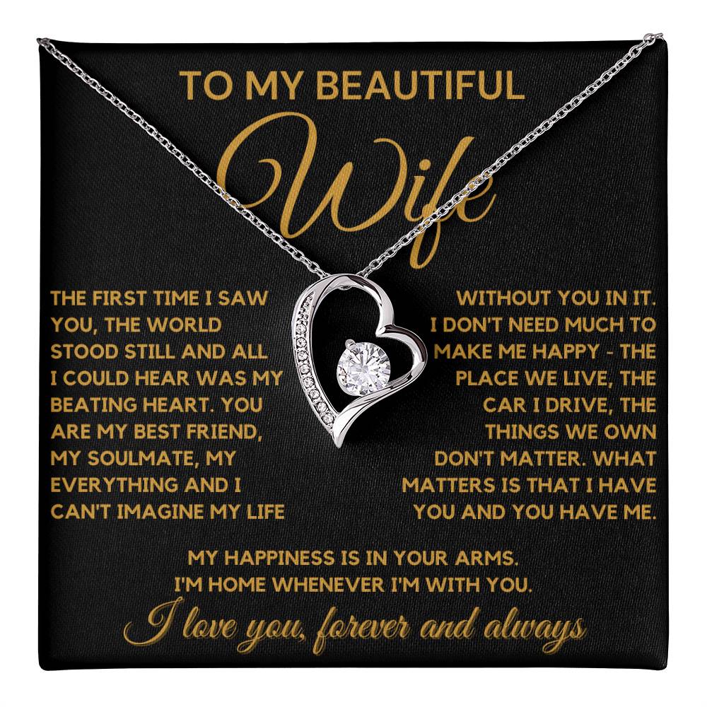 To My Beautiful Wife - From Husband- My Beating Heart