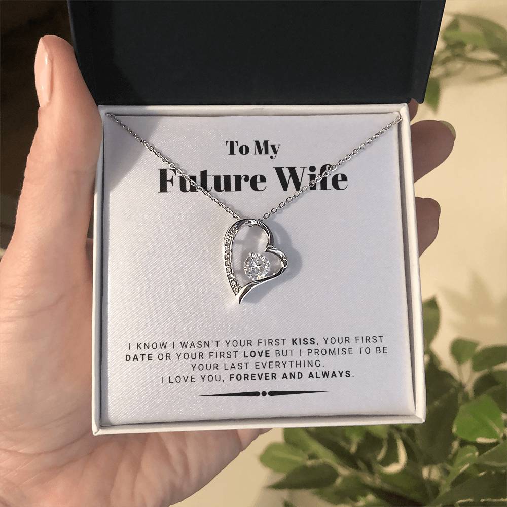 To My Future Wife, Husband To Be, Forever Love Necklace