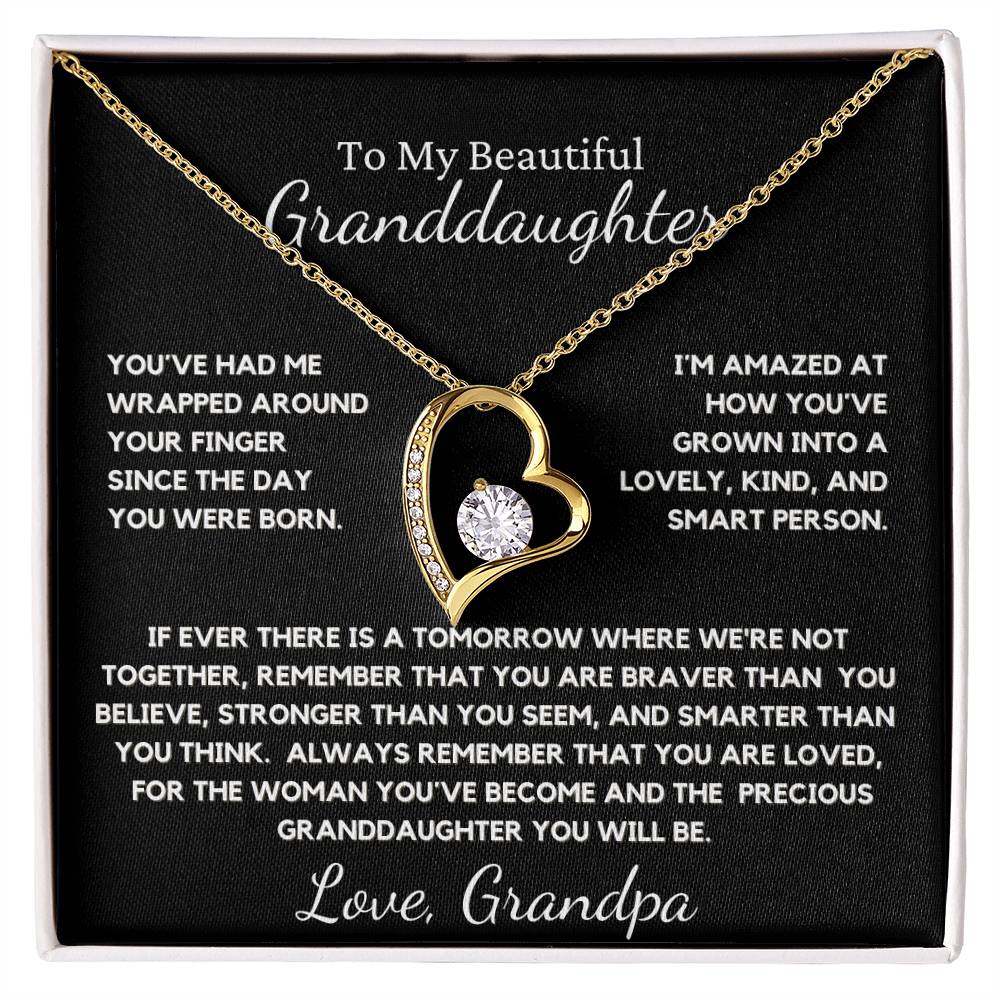 To My Beautiful Granddaughter - Lovely, Kind And Smart Person