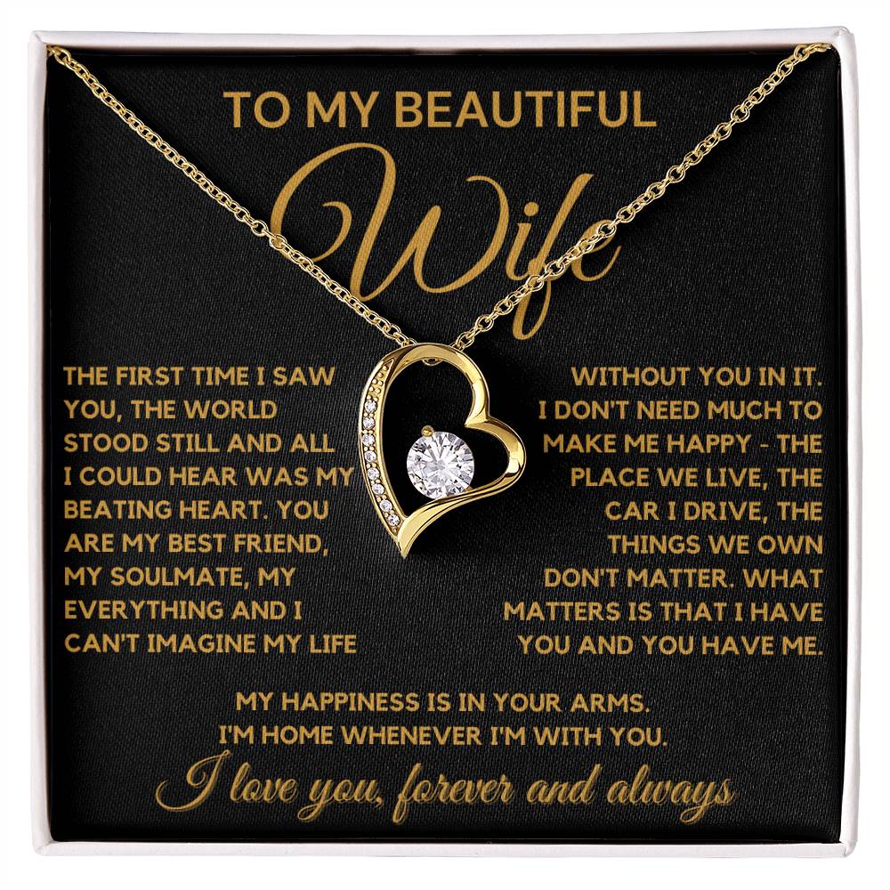 To My Beautiful Wife - From Husband- My Beating Heart