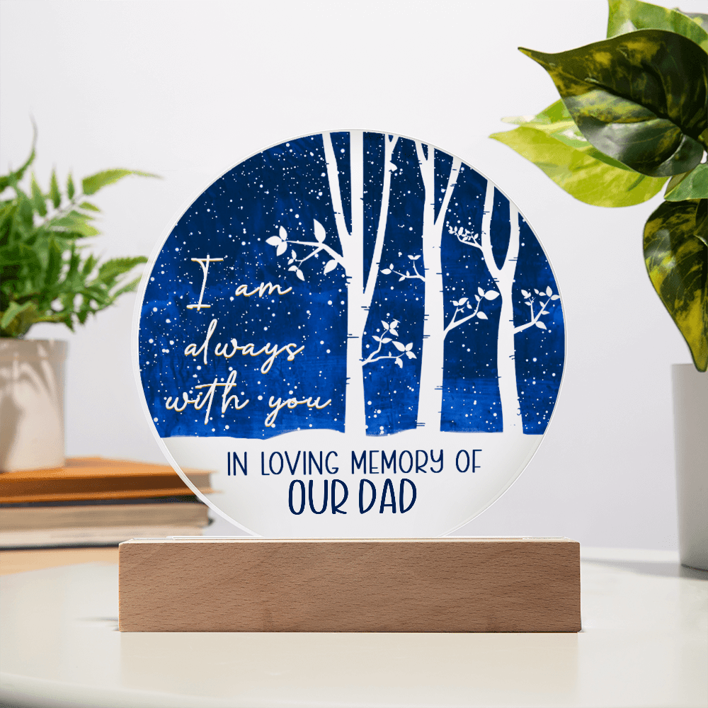 Custom Name Memorial Acrylic Plaque