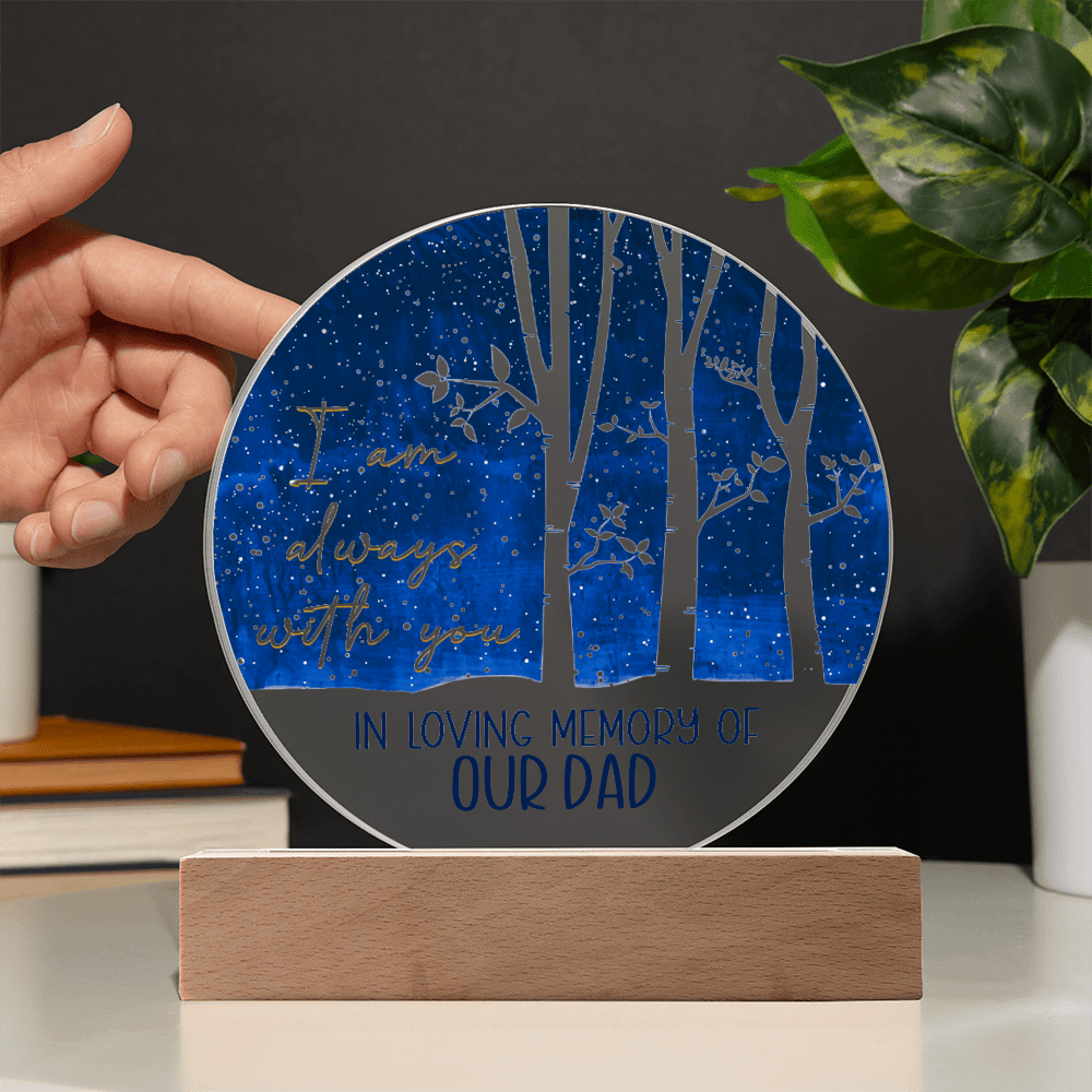 Custom Name Memorial Acrylic Plaque