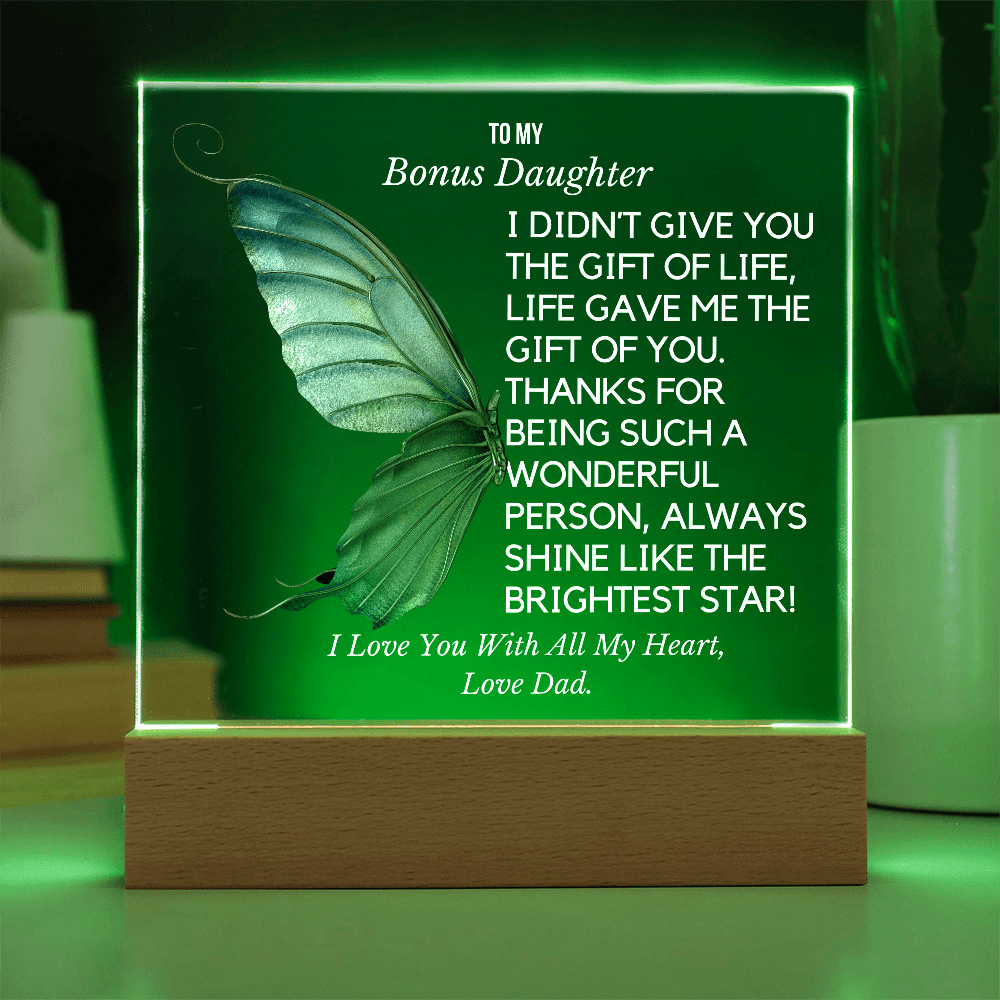 Gift For Bonus Daughter -Brightest Star