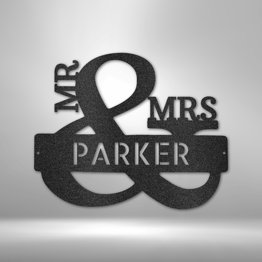 Custom Couple Name Monogram Wedding Gift for Couple Personalize Name Sign Wedding Date Sign Personalize Monogram Anniversary Gift Bridal Shower Gift