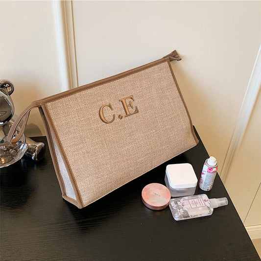 Personalized Embroidery Clutch Bags Large Capacity for Women Envelope Pouch